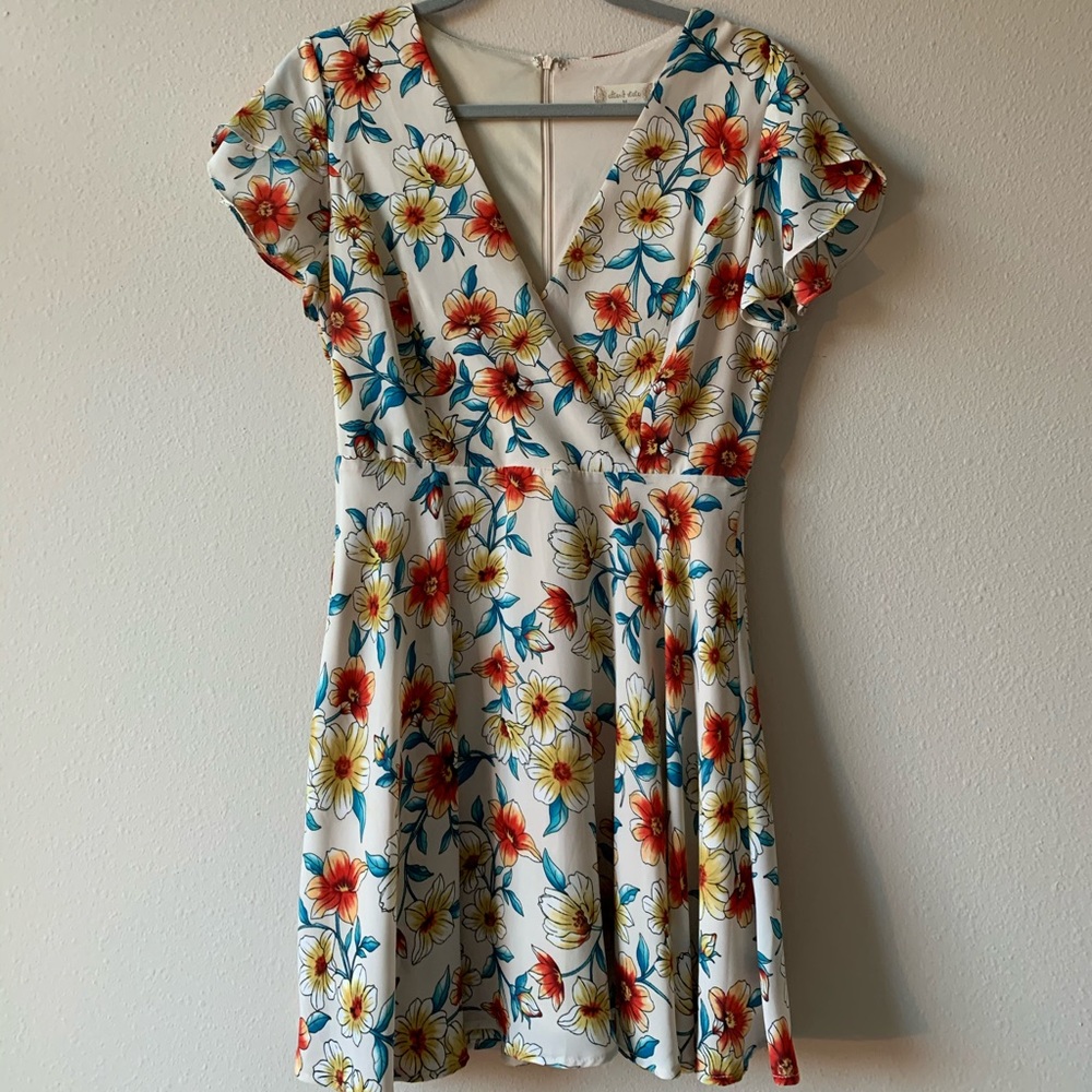 Altered State Printed Floral Dress - Size M